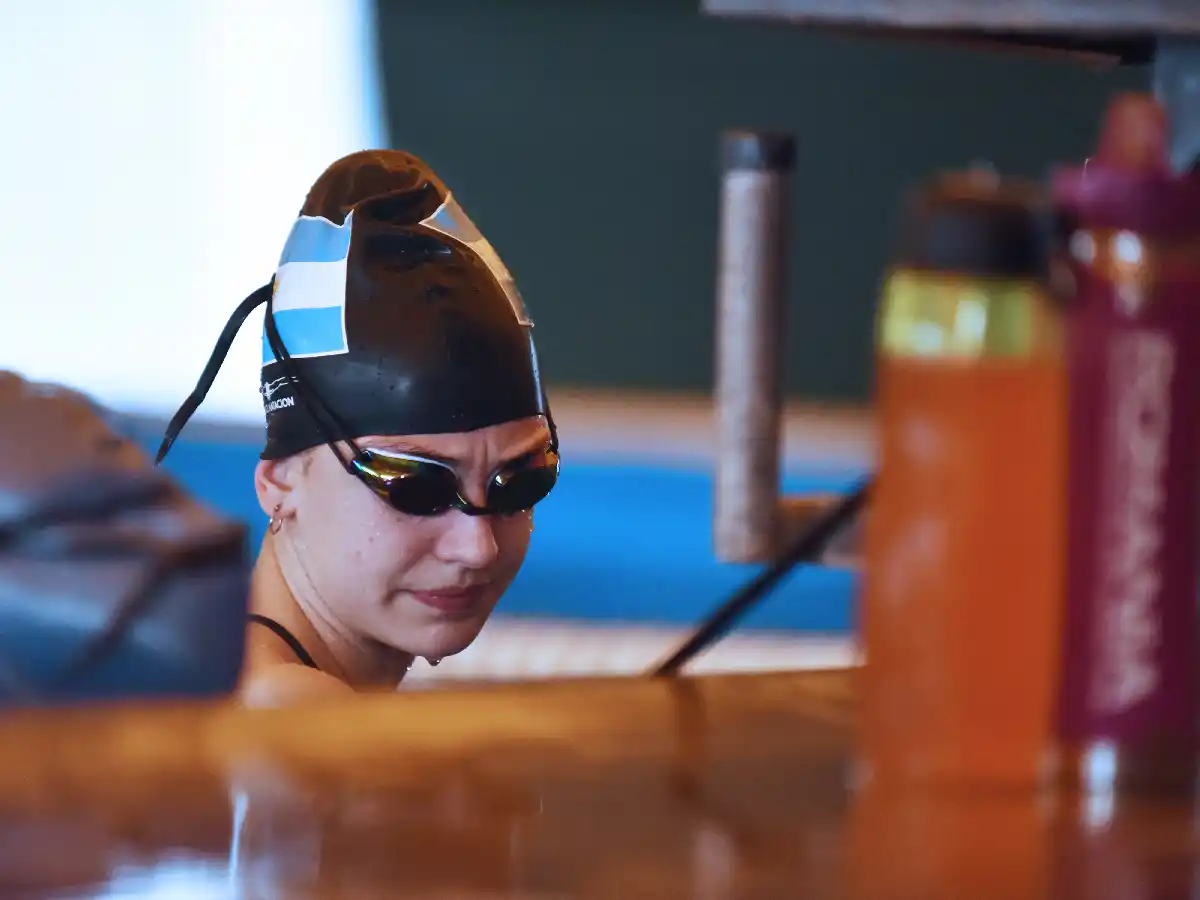 Agustina sumó tres medallas