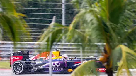Sebastian Vettel, el más rápido en Malasia
