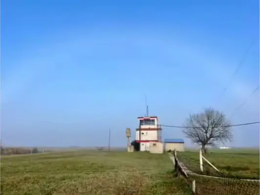 El "arcoíris fantasma" que se vio en Villa Gesell: ¿por qué salió completamente blanco?