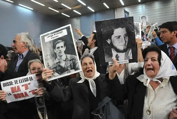 “Quieren borrar la memoria del pueblo con los 30001 desaparecidos con Julio López”