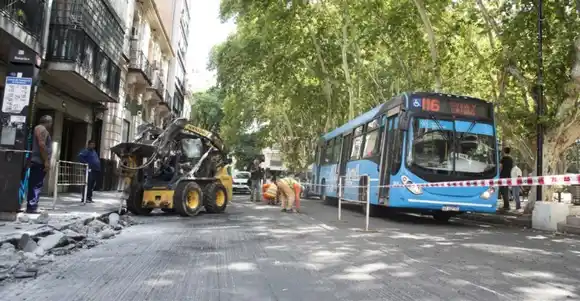 Cortes por obras en el centro de Rosario: cuáles serán las calles afectadas este sábado