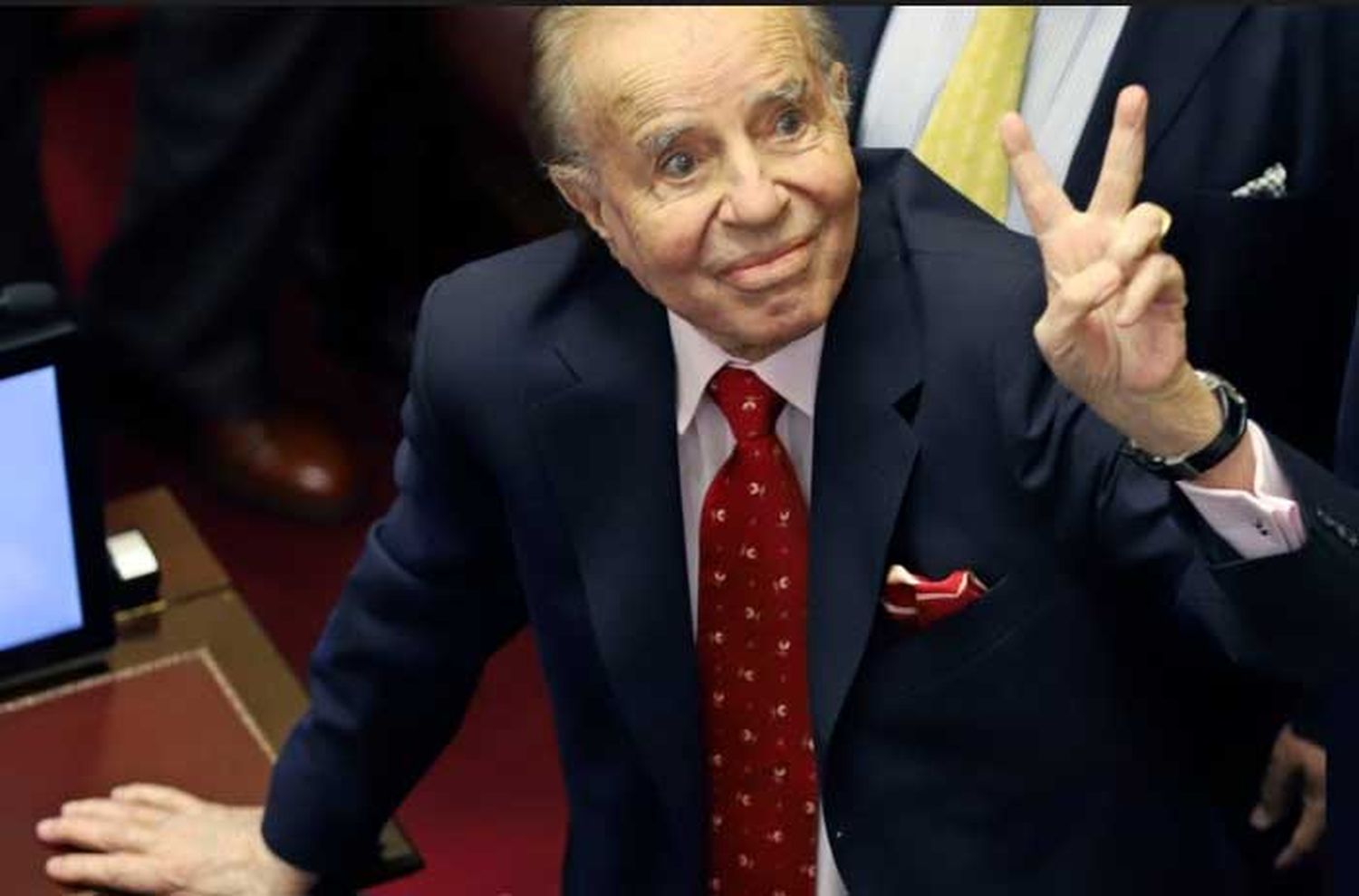 Menem fue dado de alta y aseguran que volverá «cuanto antes» a su tarea parlamentaria