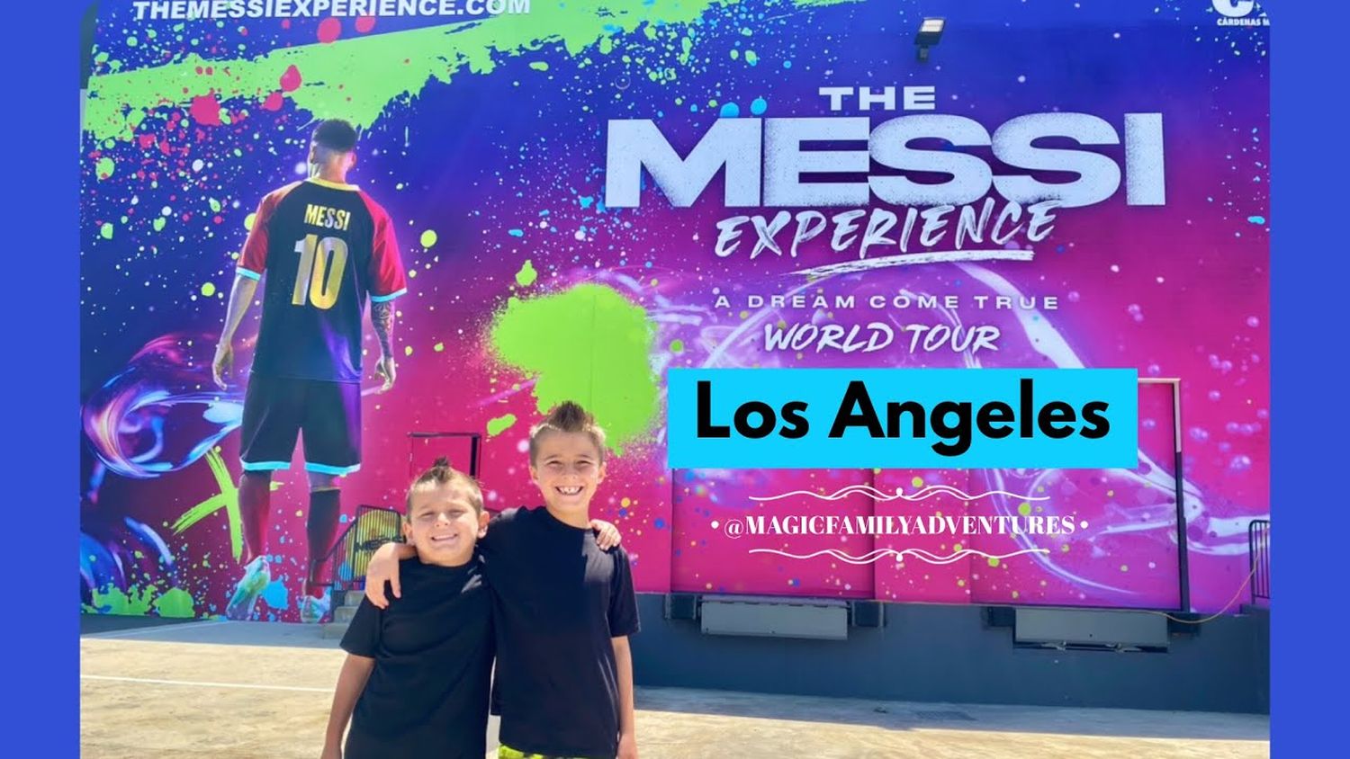 Fans immerse themselves in the life and career of Lionel Messi at The Messi Experience in Los Angeles.