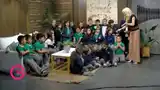 Alumnos de San José visitaron el multimedios y cantaron el jingle de El Eco