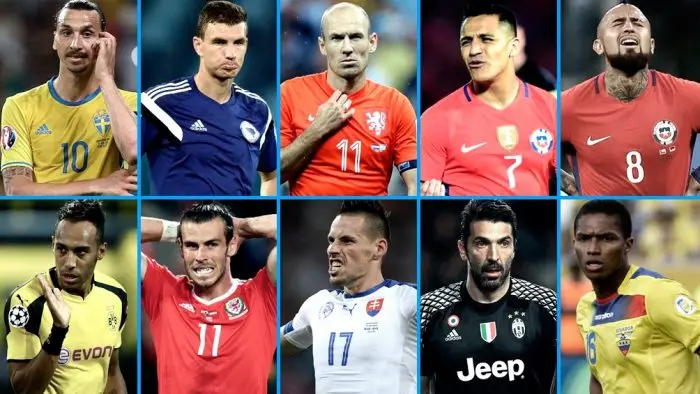 Las 10 figuras que se pierden la Copa del Mundo