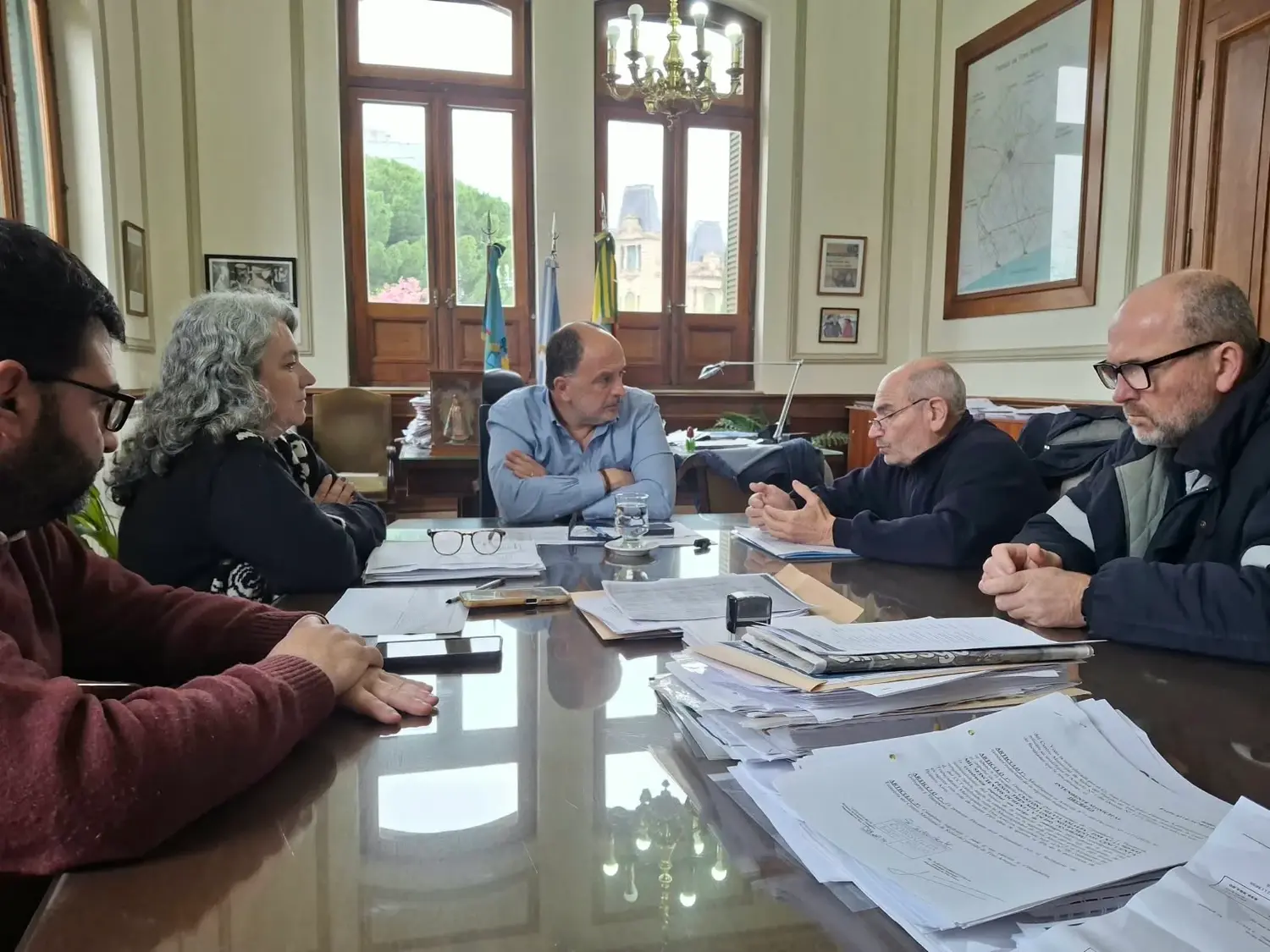 El Municipio y Camuzzi avanzan con nuevas obras