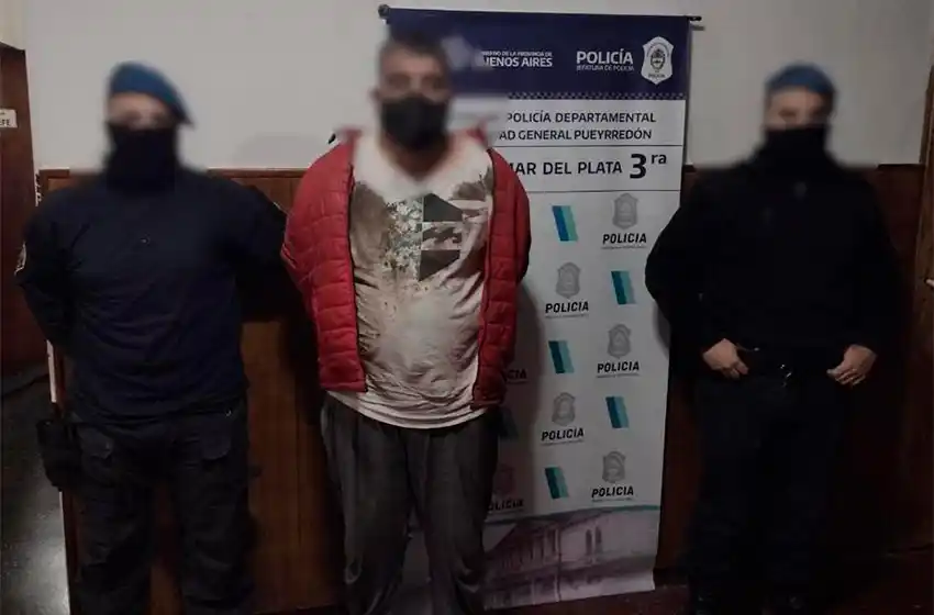 Lo atrapan arriba de los techos: tenía salida transitoria y lo había denunciado su padre