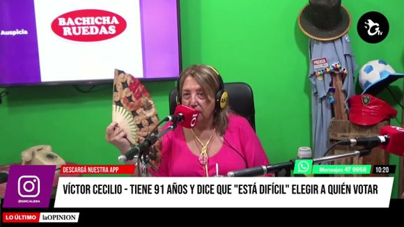 Tiene 91 años, votará en el balotaje y vive como jubilado con la mínima