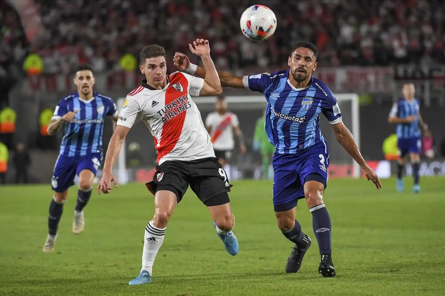 En el Monumental, River no pasó del empate ante Atlético
