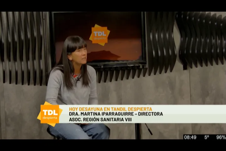 Martina Iparraguirre instó a los padres a vacunar a sus hijos
