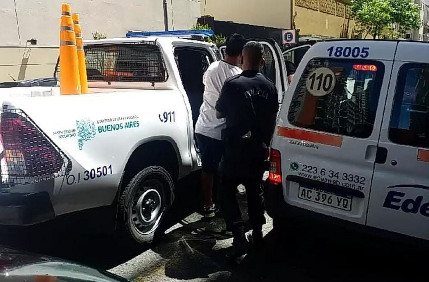 Un auto circulaba con patente trucha, sin seguro ni VTV, y tenía pedido de secuestro