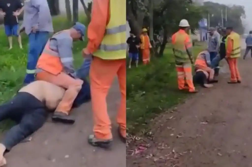 Vecinos atraparon un ladrón