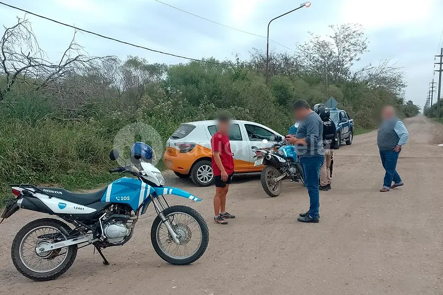Un vecino agarró a un menor de edad que le tiraba “cascotazos” a su casa