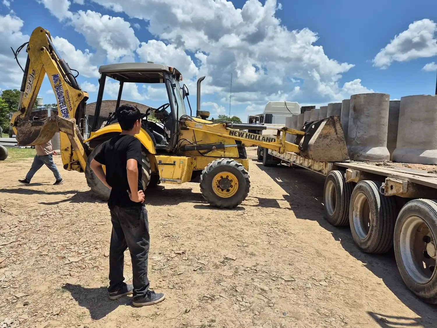 El Espinillo fortalece su red de desagües frente al periodo de lluvias