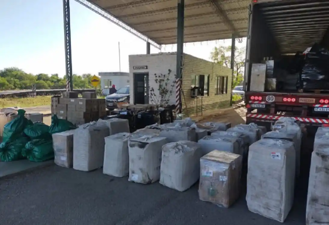 Incautaron 11 millones de pesos en mercadería ilegal en la Autovía 14