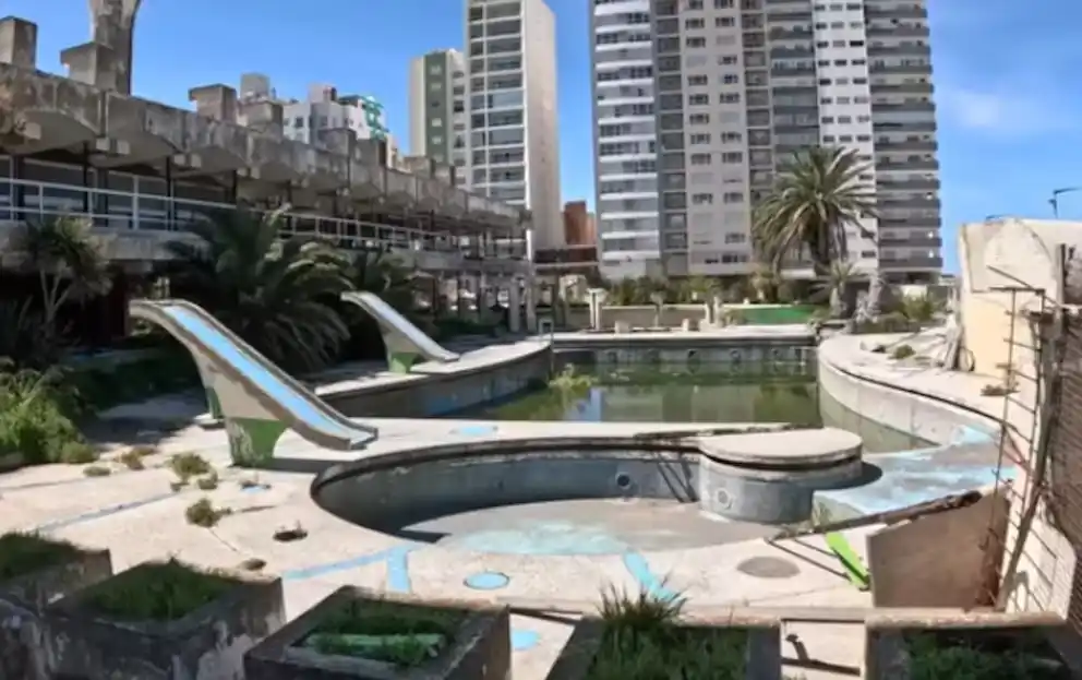 El predio está abandonado hace años.