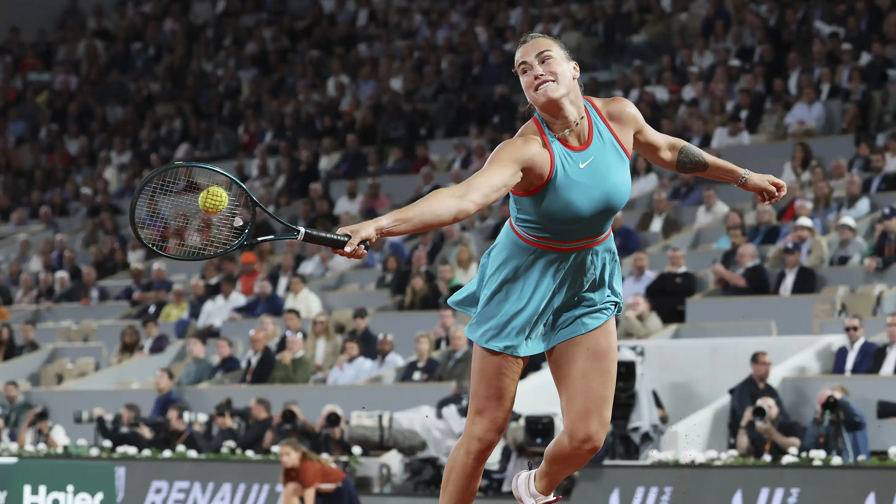 Sabalenka, número 1 del tenis femenino.