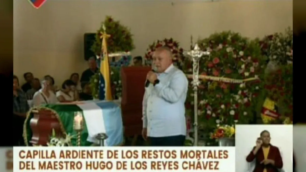 Dan último adiós a Hugo de los Reyes Chávez en Barinas (+Video)