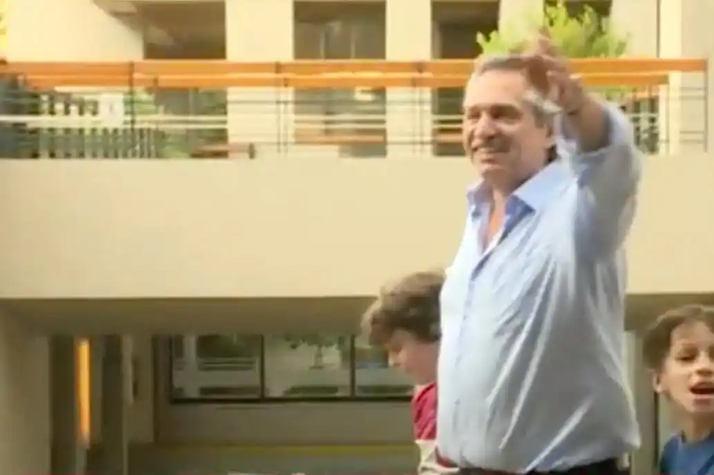 Alberto Fernández: «Los quiero mucho a todos»