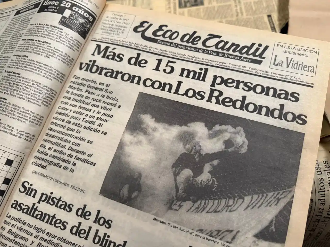 El Indio Solari y Tandil: los "Ricotitos de Redonda" y otros recuerdos de la identidad ricotera local