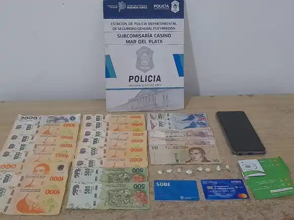 Detuvieron a un hombre que vendía estupefacientes en pleno centro