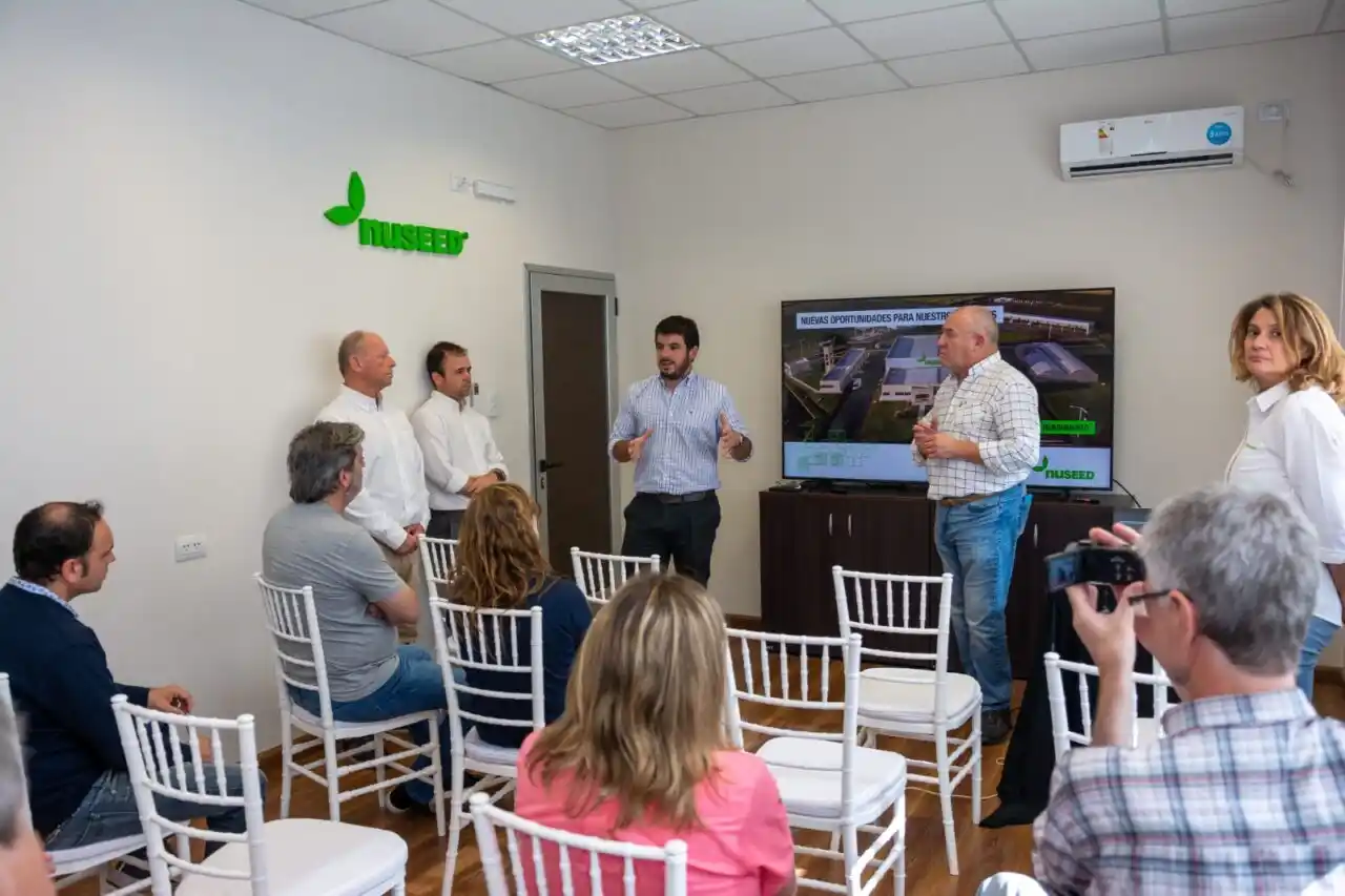 Chiarella y Meardi recibieron a integrantes del Círculo Argentino de Periodistas Agrarios