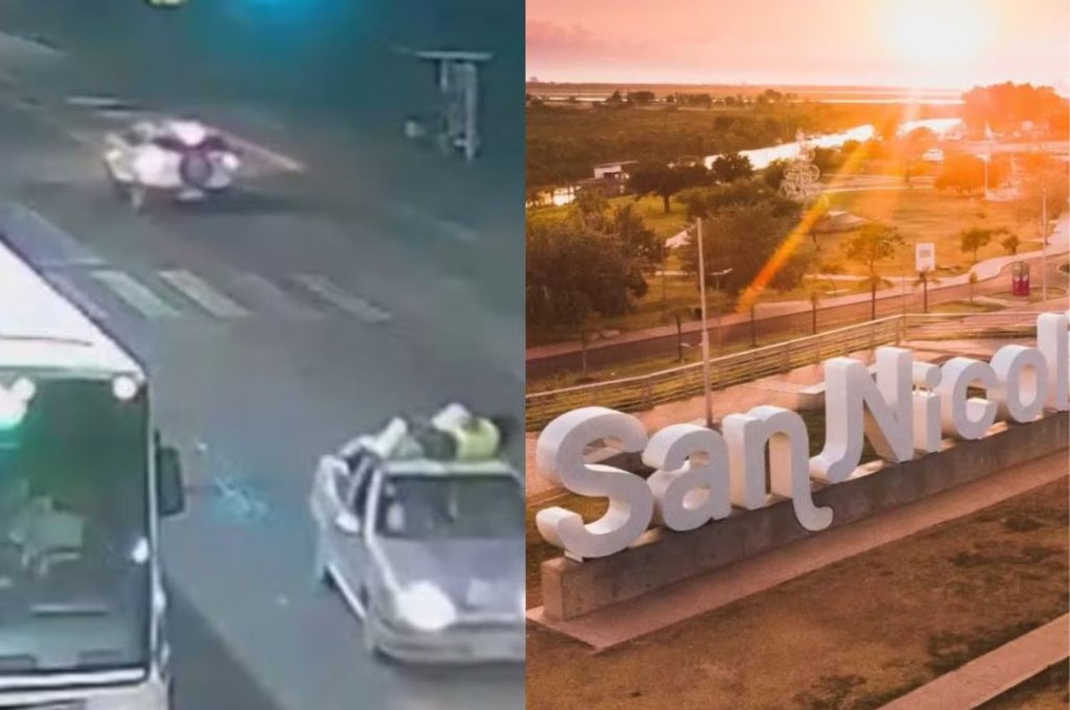 Accidente en San Nicolás