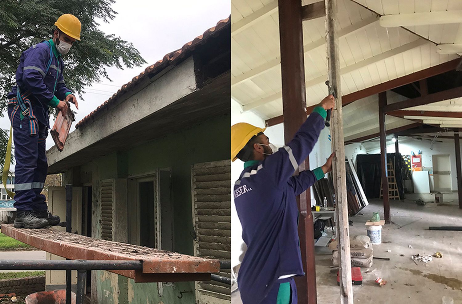 Comenzaron las obras de reparación en el Hogar Municipal de Ancianos