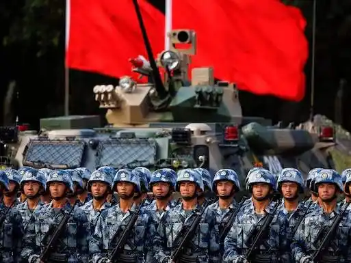 Tropas del Ejército Popular de Liberación de China