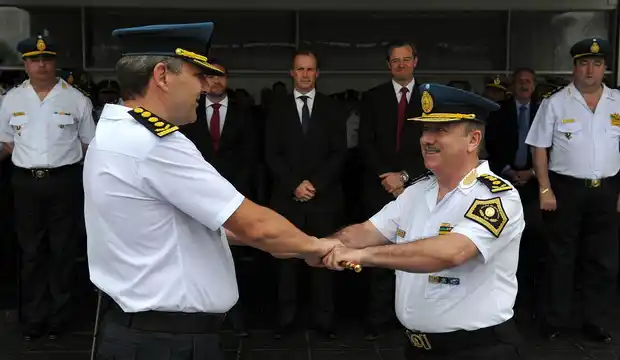 Maslein y Lauman asumieron en la Policía