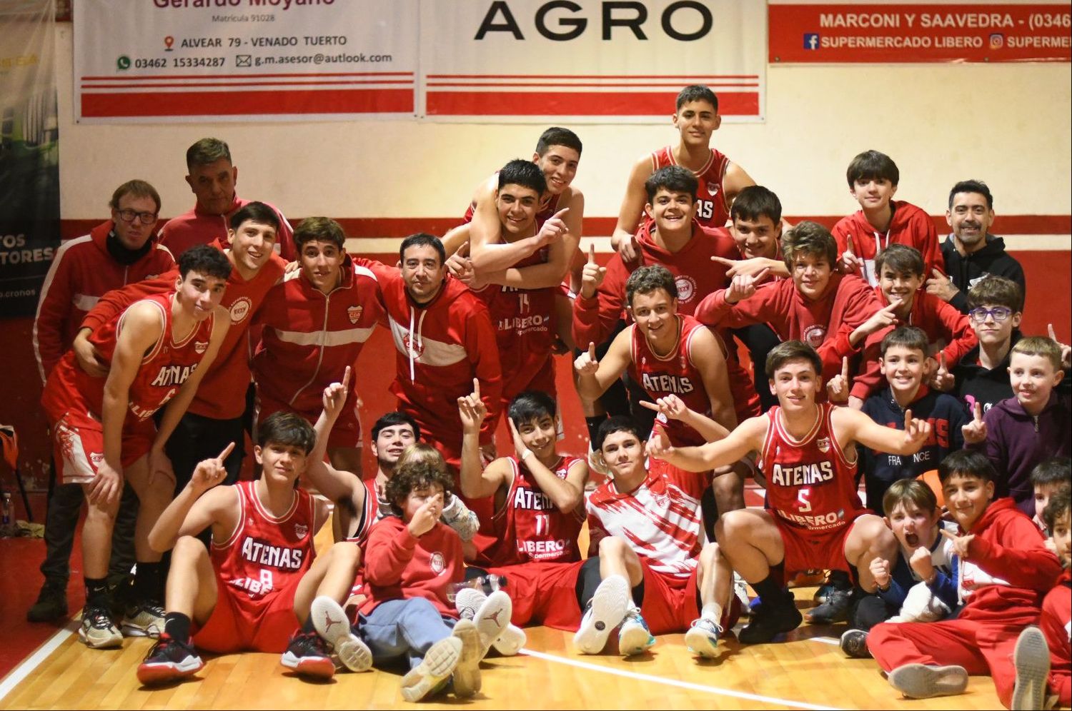 El Depo fue campeón de la Región Sur. Foto: Lola Calace.