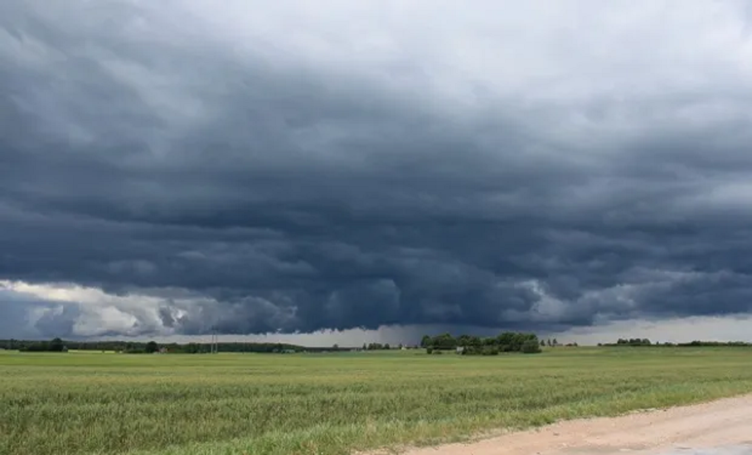 Prevén lluvias y tormentas para el martes en Concordia