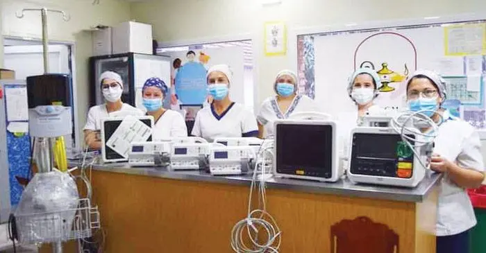 El hospital Delicia Concepción Masvernat, de Concordia,  recibió equipamiento para la sala de pediatría