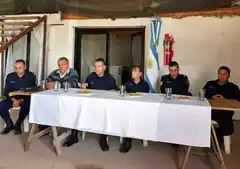 Reunión sobre seguridad y evento en el Sexto Distrito