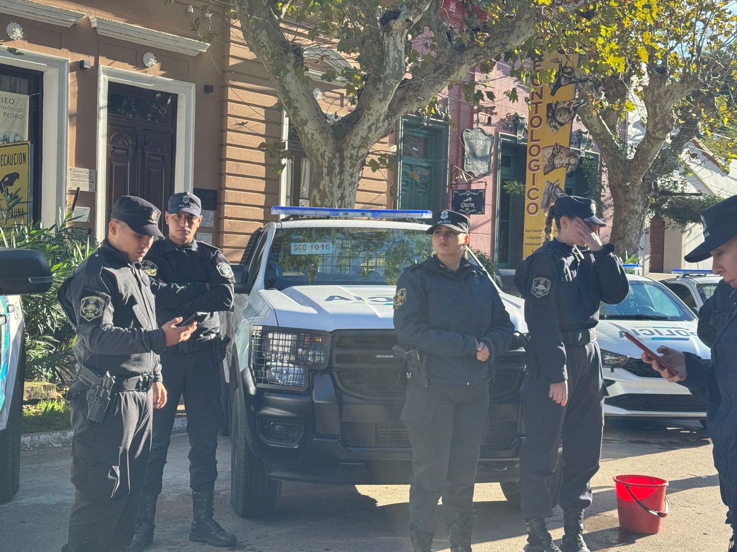 Los nuevos policías contaron de dónde vienen y destacaron que ahora están "en casa"