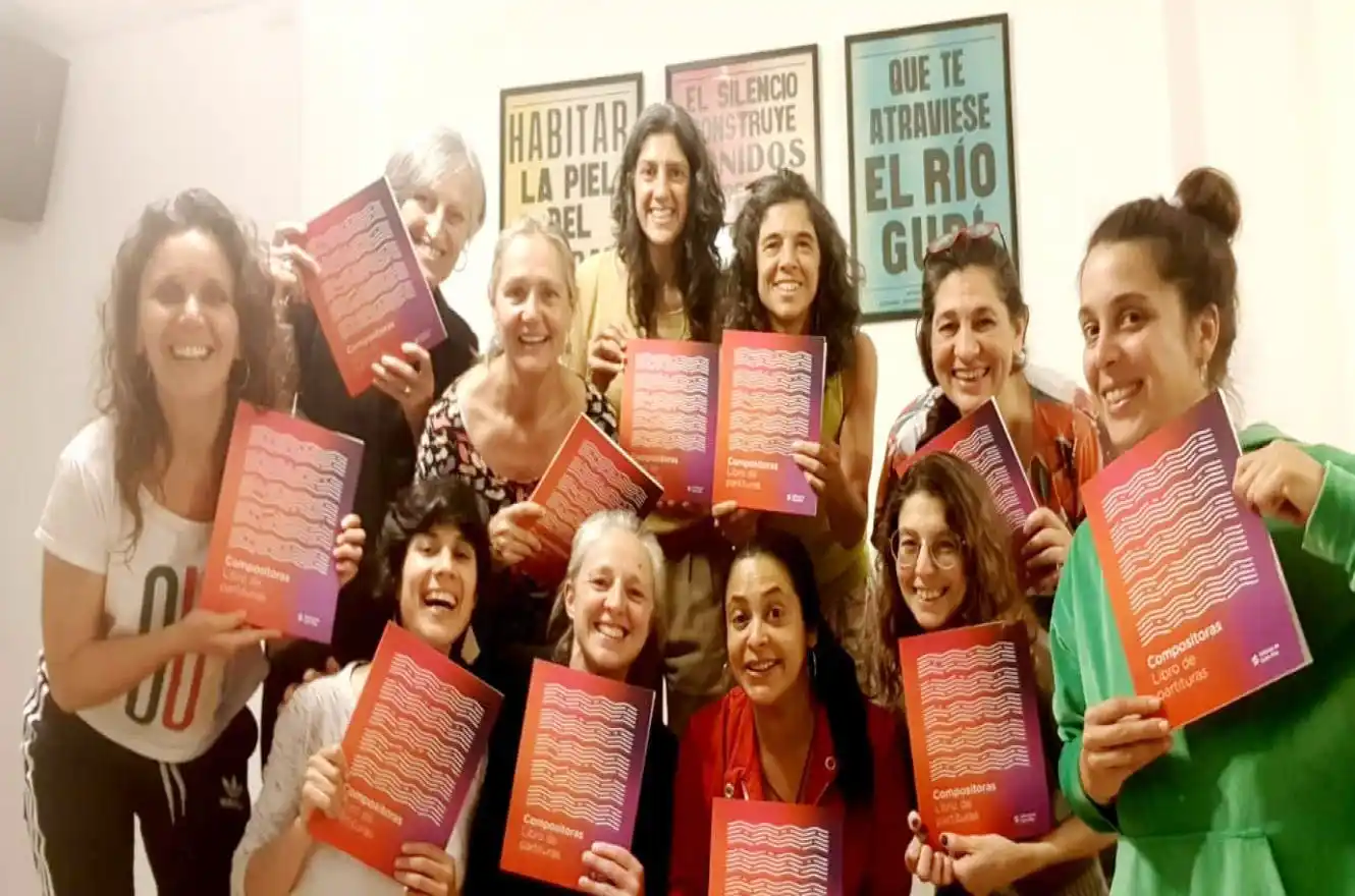 Se presentará un libro de partituras de compositoras entrerrianas