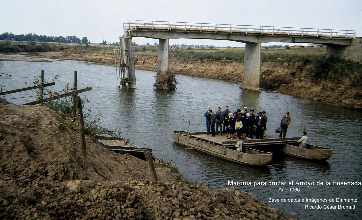 A 60 años: el derrumbe del puente de La Virgen y un impactante descarrilamiento marcaron una jornada histórica