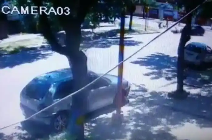 Entre Ríos: Tremendo choque hizo volar por los aires a motociclistas 