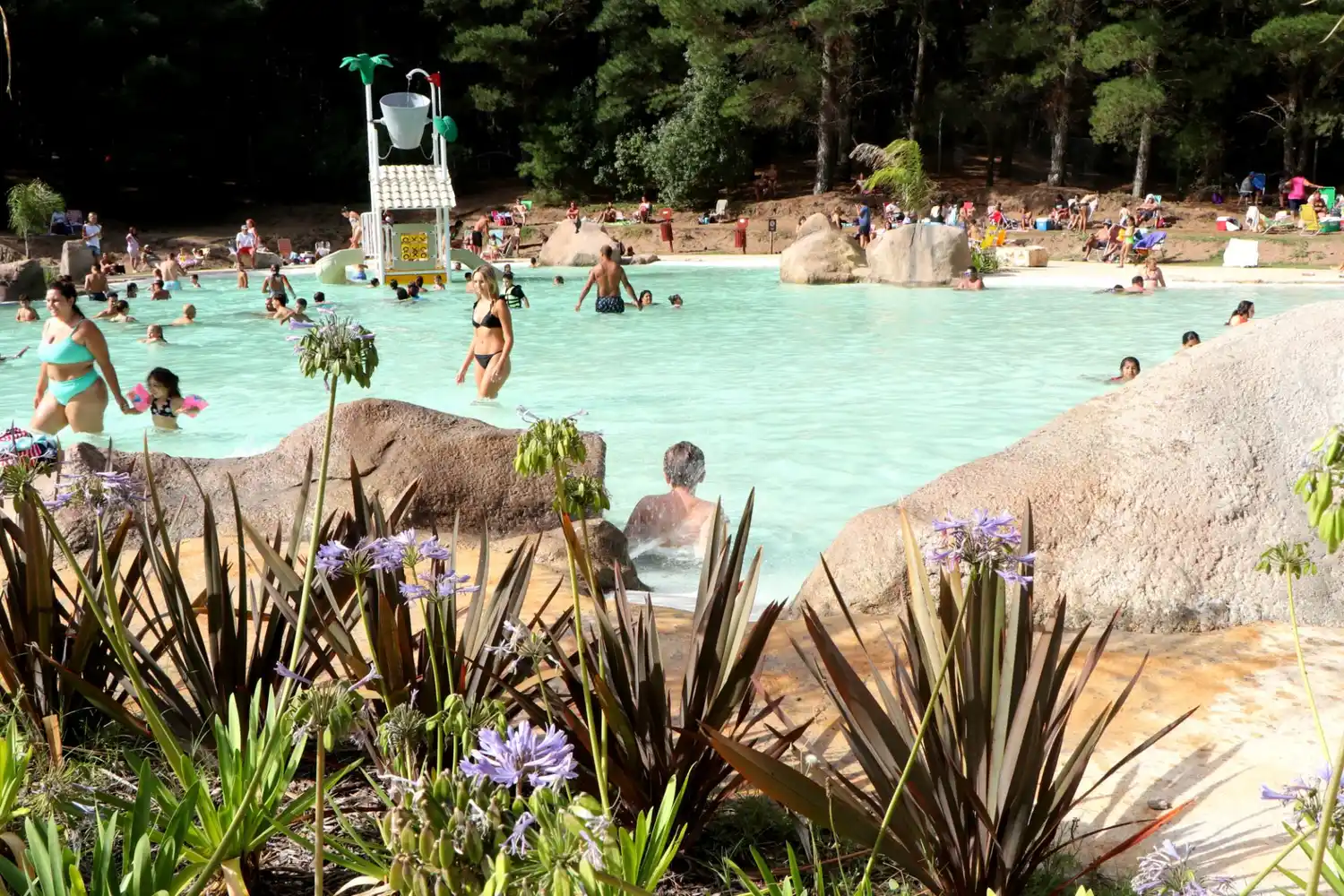 En balneario San Cayetano entró un 25 por ciento más de turistas