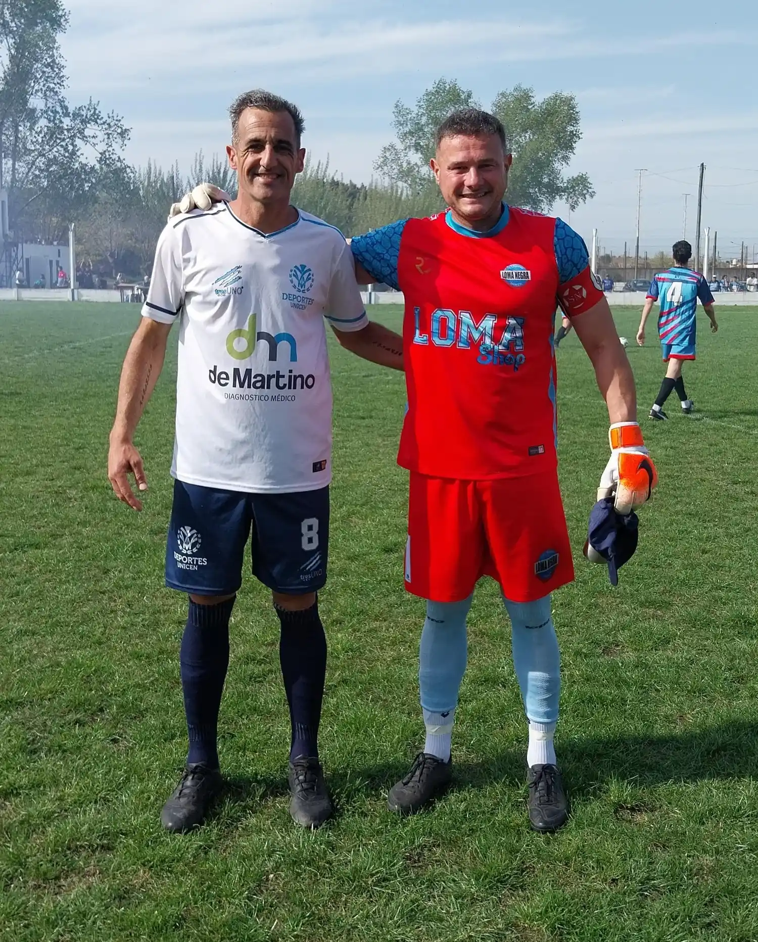 FOTO LIGA TANDILENSE DE FÚTBOL Larragneguy (Unicen) y Tifner (Loma Negra), dos históricos que van por el ascenso.