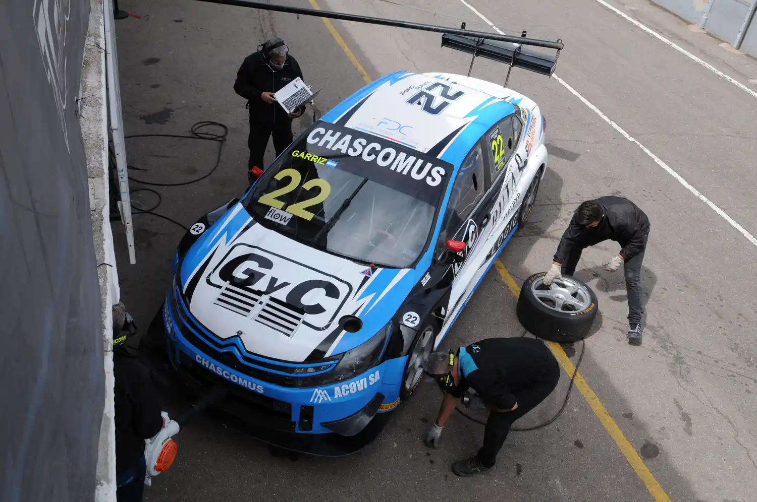 Súper TC2000: Juan José Gárriz tuvo que abandonar este domingo en Alta Gracia tras romper el tren delantero