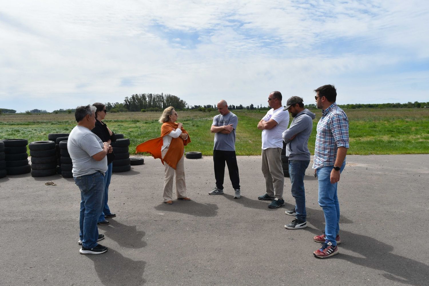 Recorrida en autódromo