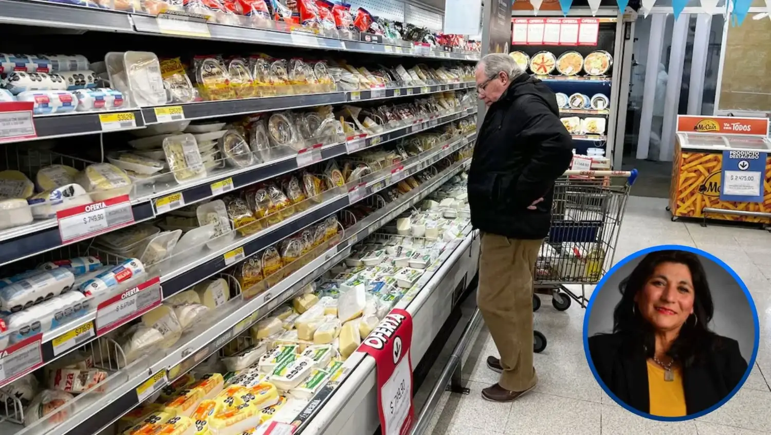 El 89% de los hogares financia la compra de alimentos.