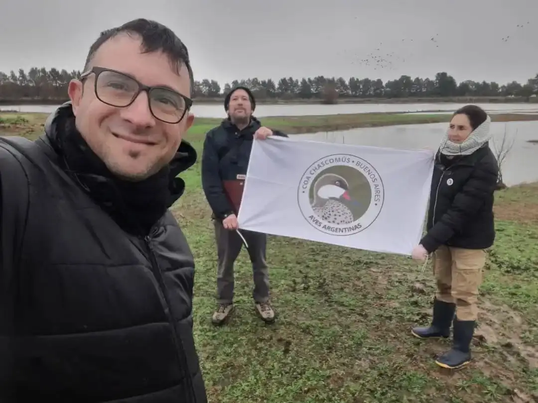 El COA Chascomús participó del Censo Neotropical de Aves Acuáticas en Vitel y El Castillo