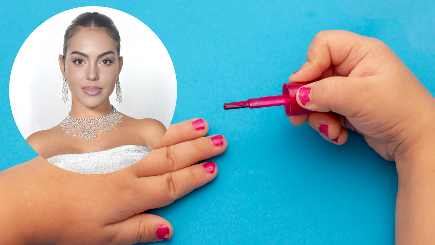 Las uñas de la hija de Georgina Rodriguez causaron revuelo en redes sociales