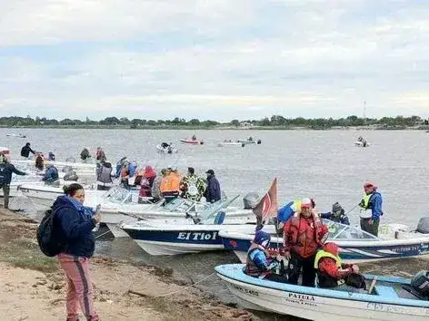 El concurso de pesca embarcada convocó a pescadores
de Formosa, de otras provincias y del Paraguay