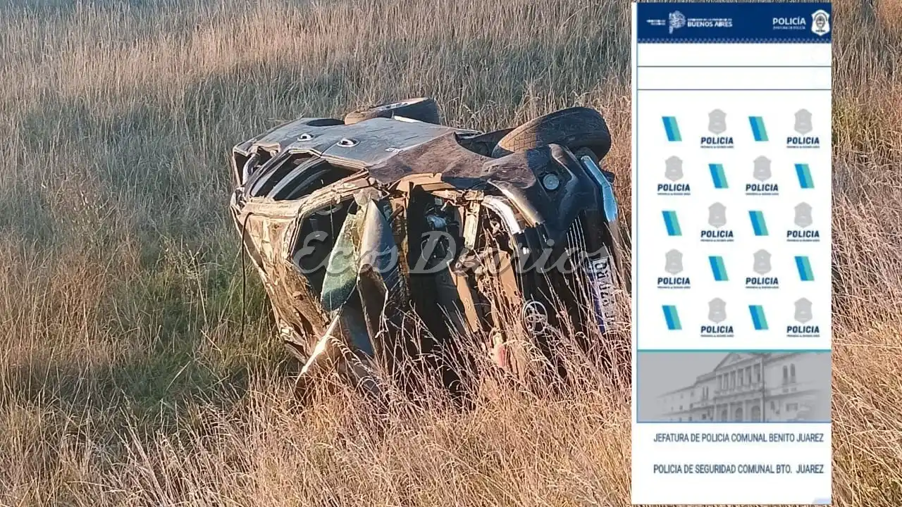 Rodado que conducía la víctima