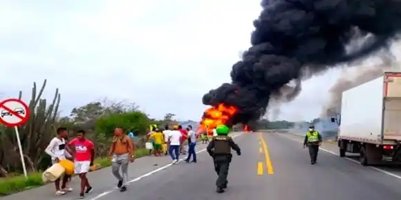 Ya son 27 muertos por la explosión de camión cisterna en Tasajera