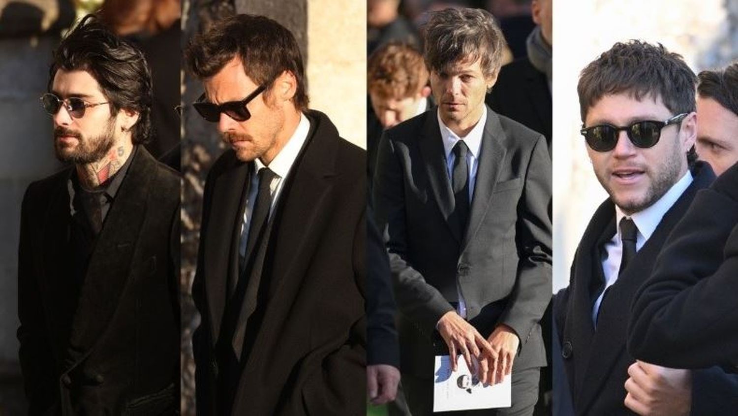 Los ex One Direction volvieron a reunirse en el funeral de Liam Payne