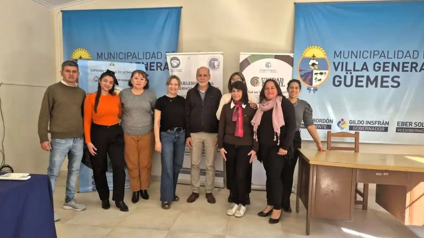 El Poder Judicial desplegó su Unidad Móvil en Villa General Güemes